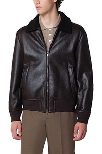 Salvatore Santoro Zip-Up Leather Jacket