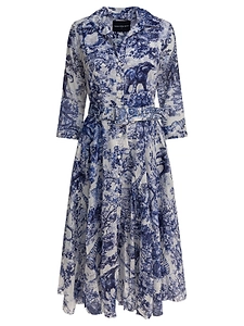 Samantha Sung Aster Shirt Dress