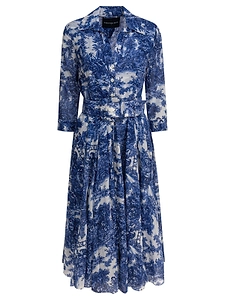 Samantha Sung Aster Shirt Dress
