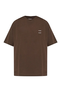 SamsØE SamsØE Joel Logo Crewneck T-Shirt