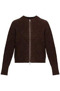Sajeanine Zip-Up Cardigan