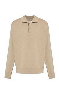 SamsØE SamsØE Sanino Knitted Polo Top