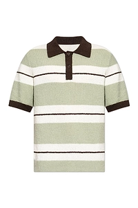 SamsØE SamsØE Sapedro Striped Polo Shirt