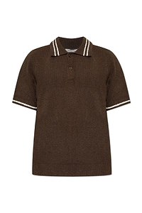 SamsØE SamsØE Sapedro Textured Polo Shirt