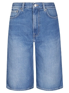 SamsØE SamsØE Sarebecca Denim Bermuda Shorts