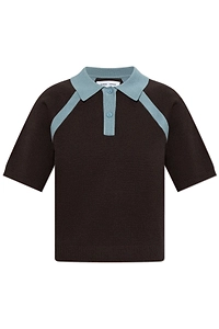 SamsØE SamsØE Sasimona Contrast Polo Top
