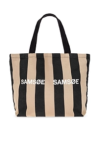 Frinka Striped Tote Bag
