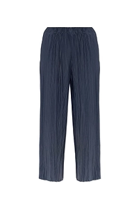 Uma Plissé Wide-Leg Pants