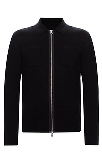 SamsØE SamsØE Zip-Up Chest-Pocket Cardigan
