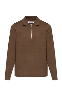 Guna Zip Polo Knitted Sweater
