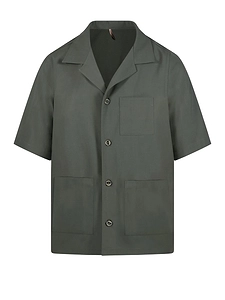 Glicinebt Short-Sleeve Shirt Jacket