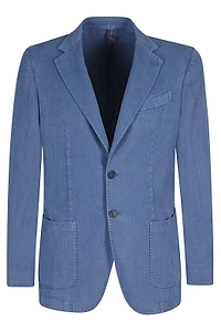 Santaniello Two-Button Patch-Pocket Blazer