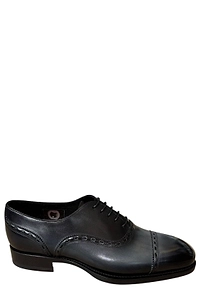 Santoni Brogue Cap-Toe Oxford Shoes