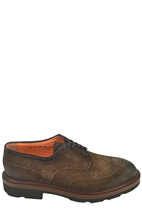 Santoni Brogue Derby Shoes