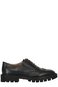 Santoni Brogue Lug-Sole Oxford Shoes