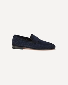 Carlo Woven Penny Loafers