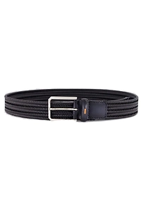 Classic Woven Buckled Belt