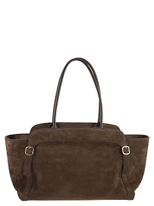 Santoni Didi M Suede Tote Bag