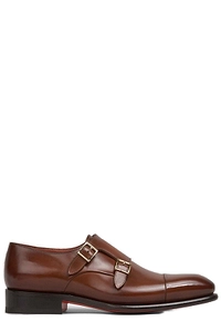 Santoni Double Buckled Shoes