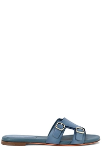 Santoni Double-Strap Slip-On Sandals