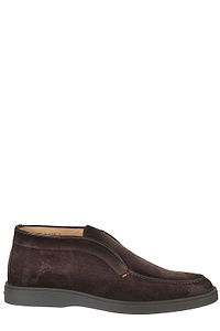 Santoni Dragon Suede Ankle Boots