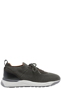 Santoni Innova Knit Lace-Up Sneakers