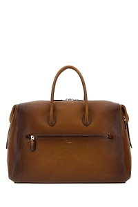Santoni Logo Debossed Holdall