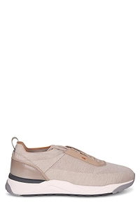 Santoni Knit Slip-On Sneakers