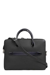 Santoni Logo Detailed Zipped Document Holder