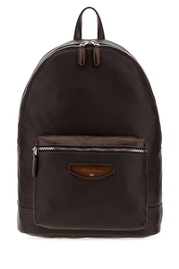Santoni Logo Patch Backpack