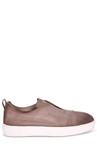Santoni Minimalist Slip-On Sneakers