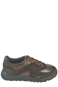 Santoni Panelled Low Top Sneakers