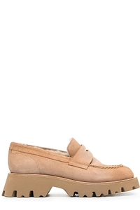 Santoni Penny Slot Slip-On Loafers