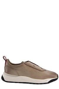 Santoni Perforated Low-Top Sneakers