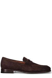 Santoni Penny Suede Loafers