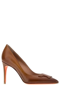 Santoni Sibil 85 Pointed Heeled Pumps