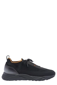 Santoni Flin Knit Low-Top Sneakers