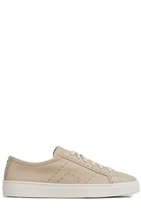 Santoni Stitch Detailed Sneakers