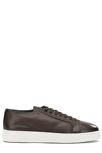 Santoni Stitch-Detail Low-Top Sneakers
