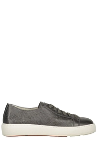 Santoni Textured Low-Top Sneakers