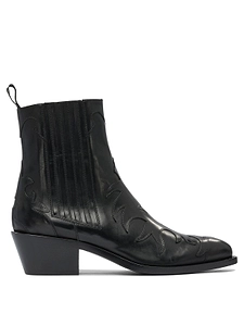 Sartore Embossed Ankle Boots