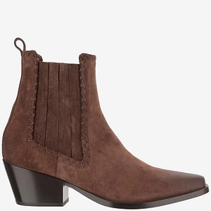 Western Heel Ankle Boots