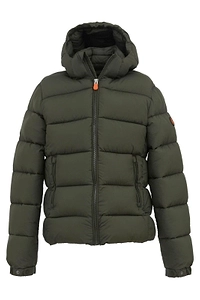 Save The Duck Kids Hooded Quilted Jacket