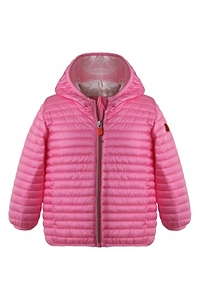Save The Duck Kids Logo Patch Padded Jacket