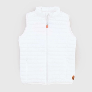 Save The Duck Kids Logo Patch Quilted Jacket