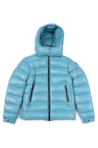 Logo Patch Padded Jacket