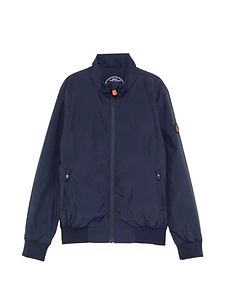 Save The Duck Kids Logo Patch Zip-Up Jacket