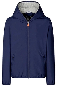 Save The Duck Kids Zip-Up Hooded Windbreaker