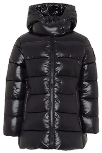 Save The Duck Kids Zipped Padded Hooded Jacket