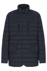 Save The Duck Logo Detailed Zipped Jacket